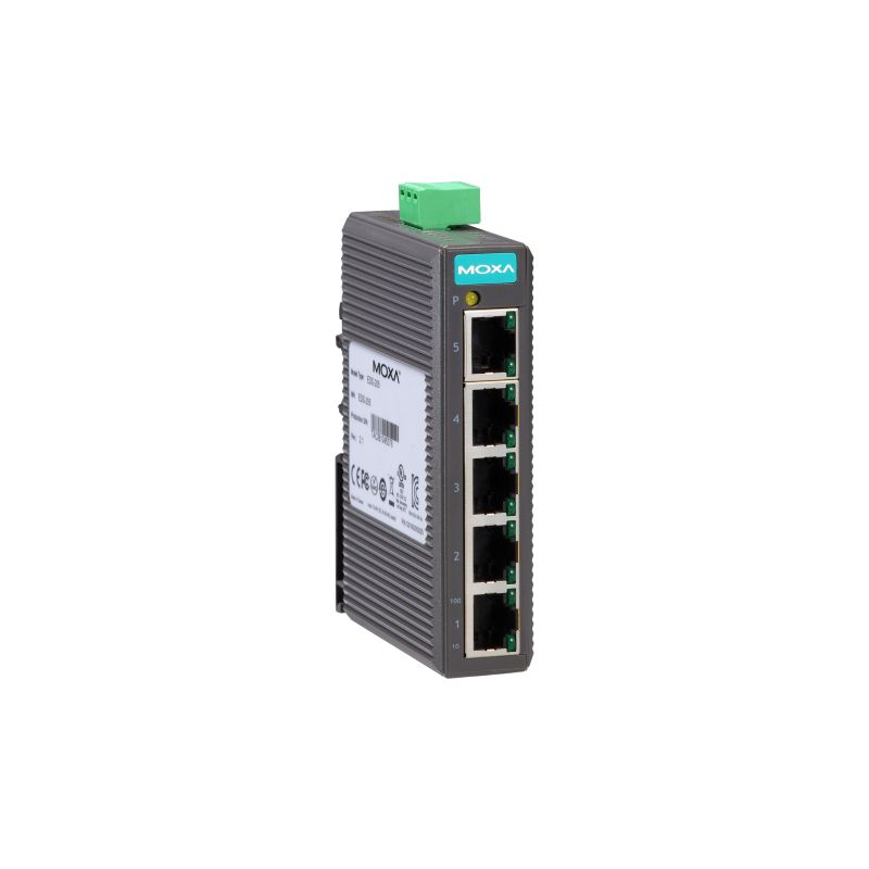 Moxa EDS-205 5埠 入門級 非網管型交換器